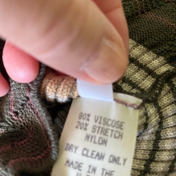 Vintage Crochet Knit Sweater Vest. Made in USA. - Picture 11 of 12